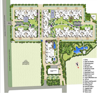 aditya world city Layout plan2